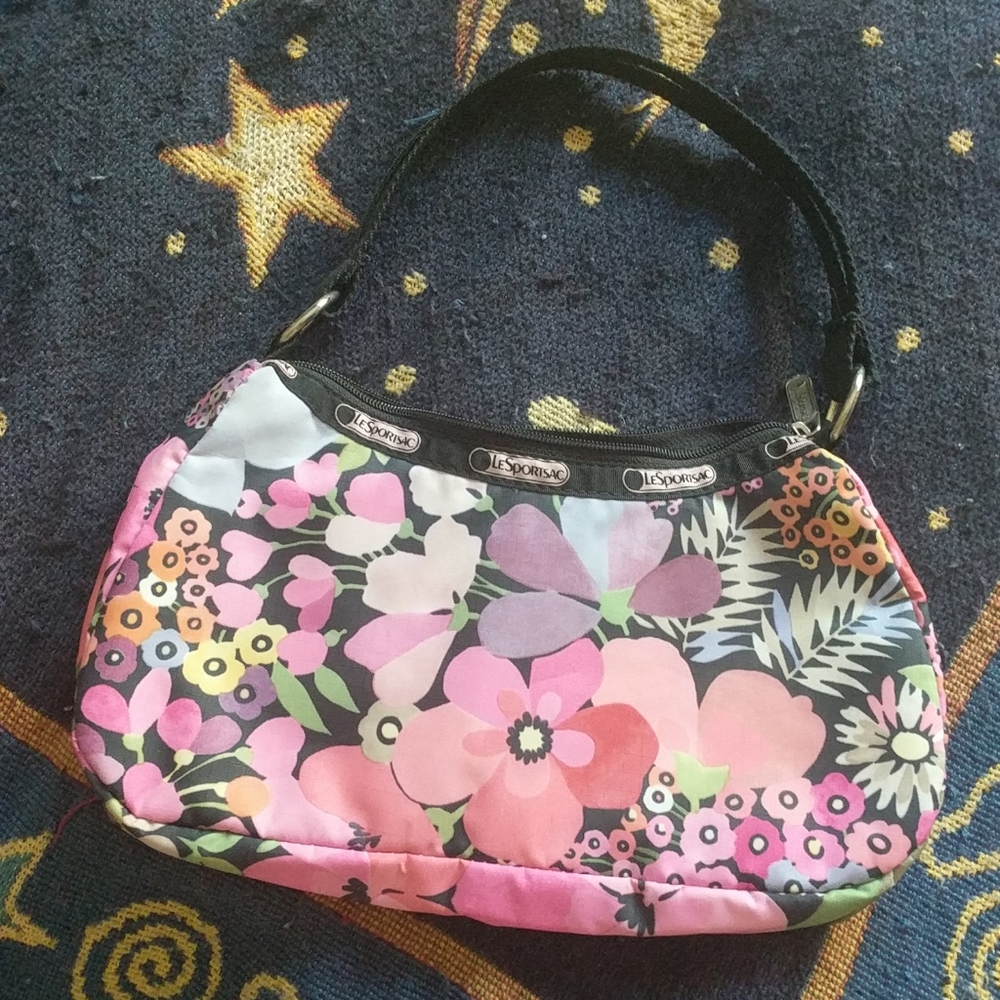 LeSportsac Floral Clutch Purse - Picture 2 of 3